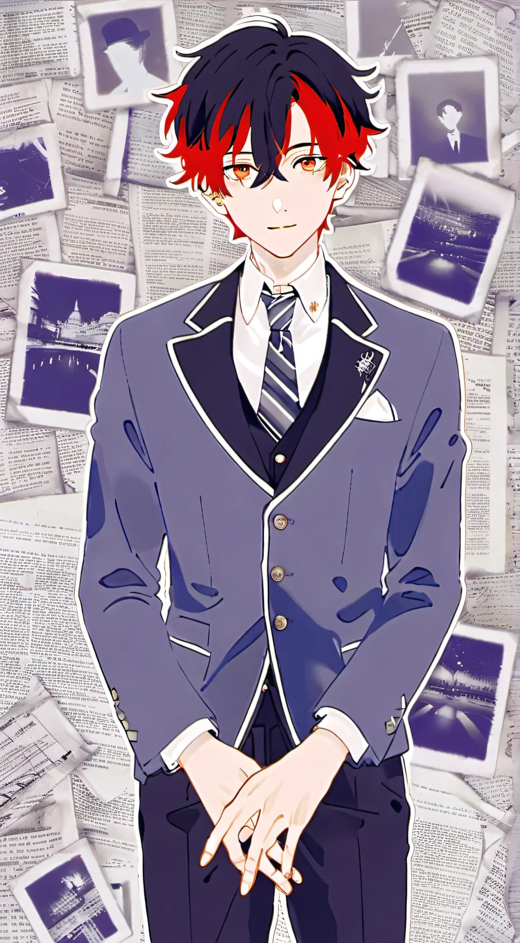 ai character: Evan background