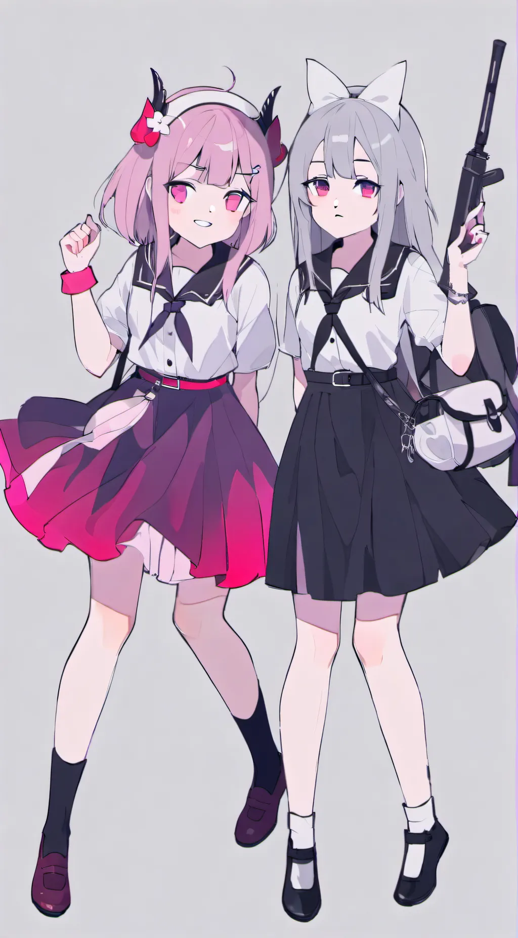 ai character: Yuna and Yuki background
