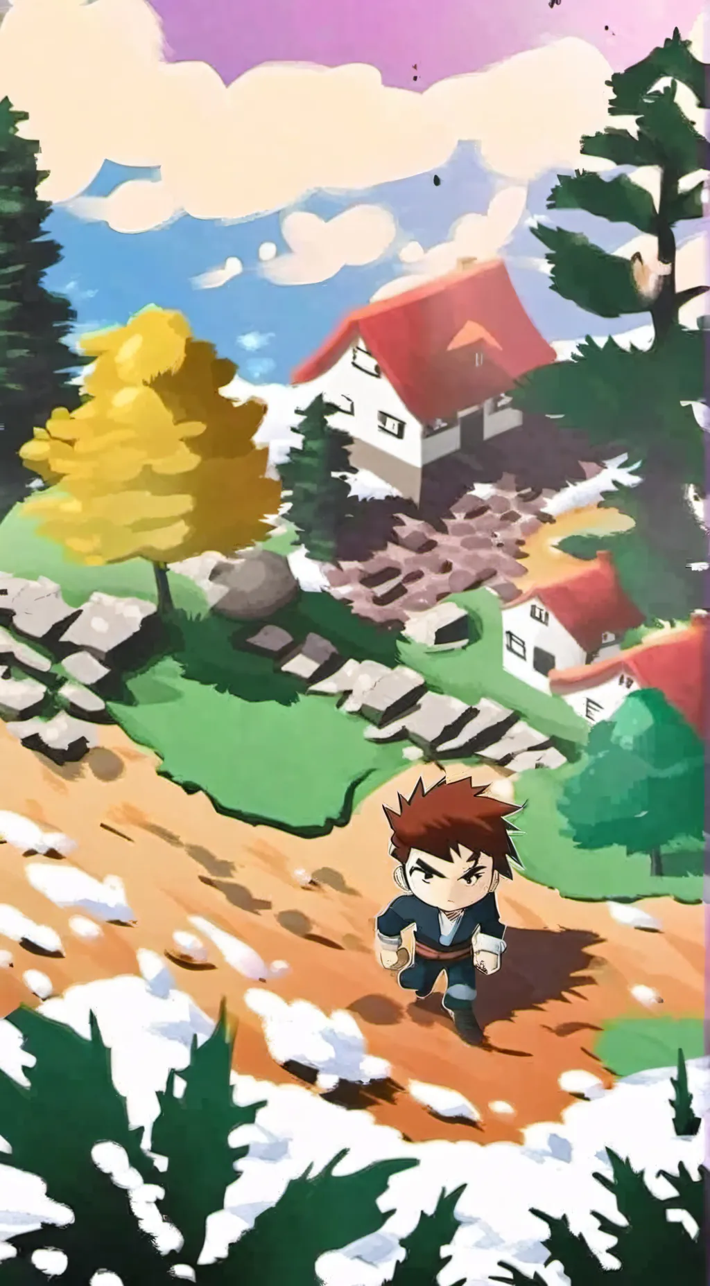 ai character: 13 карт  background