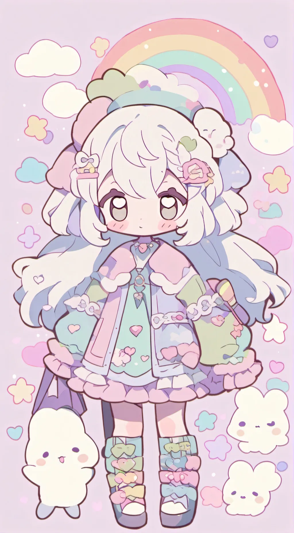 ai character: rf in KINDERGARTEN background