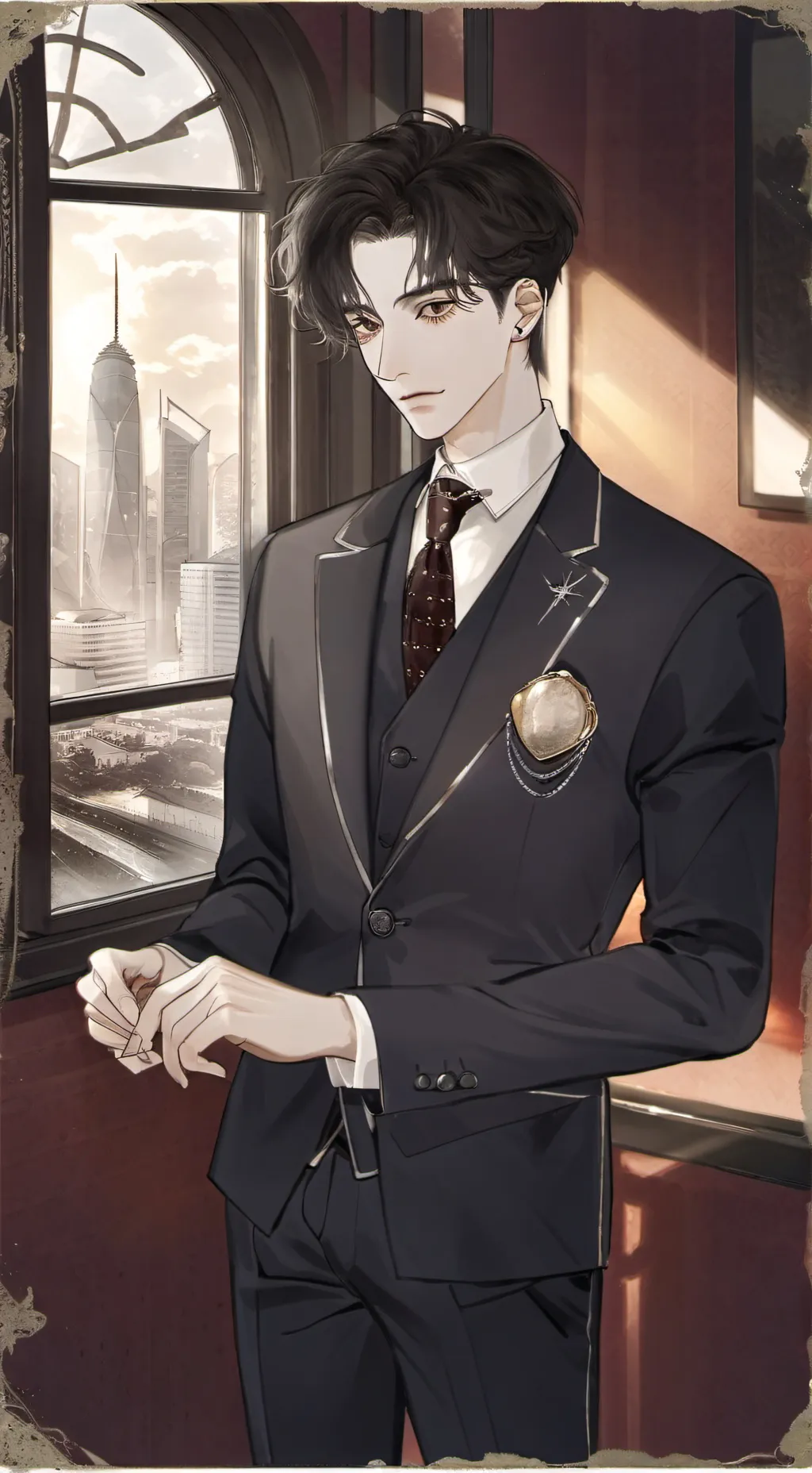 ai character: darren background