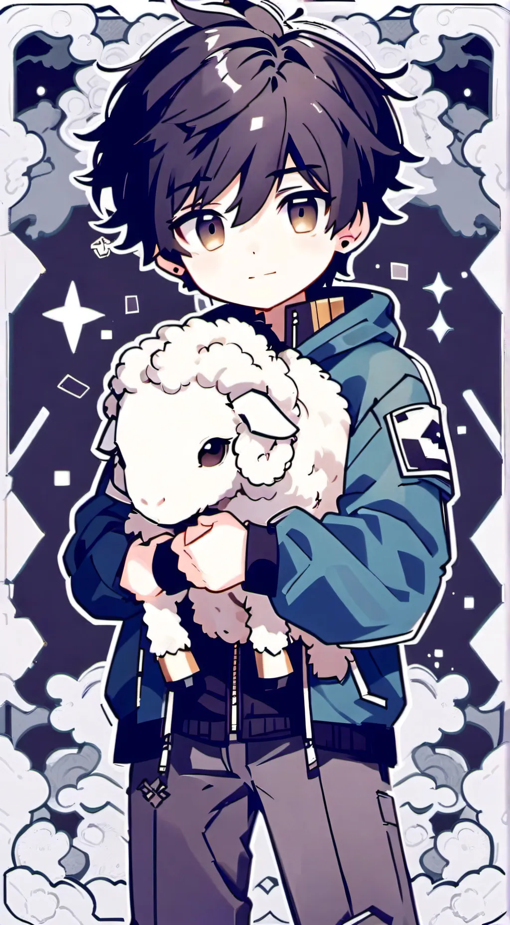 ai character: pierce background