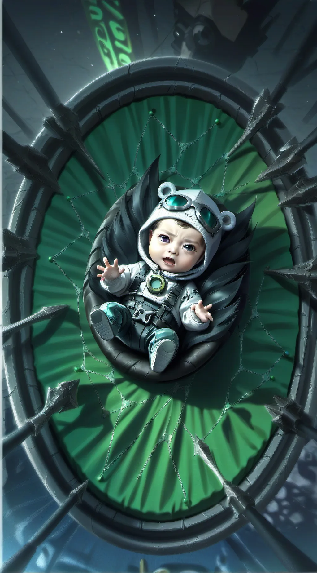 ai character: Lilly background