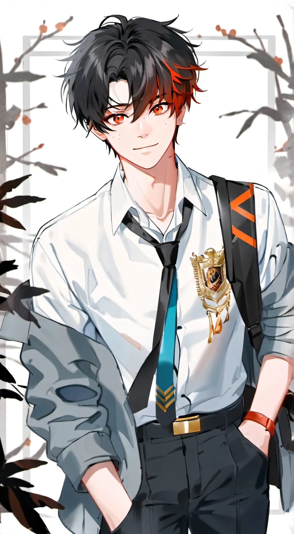 ai character: yohako mha oc  background