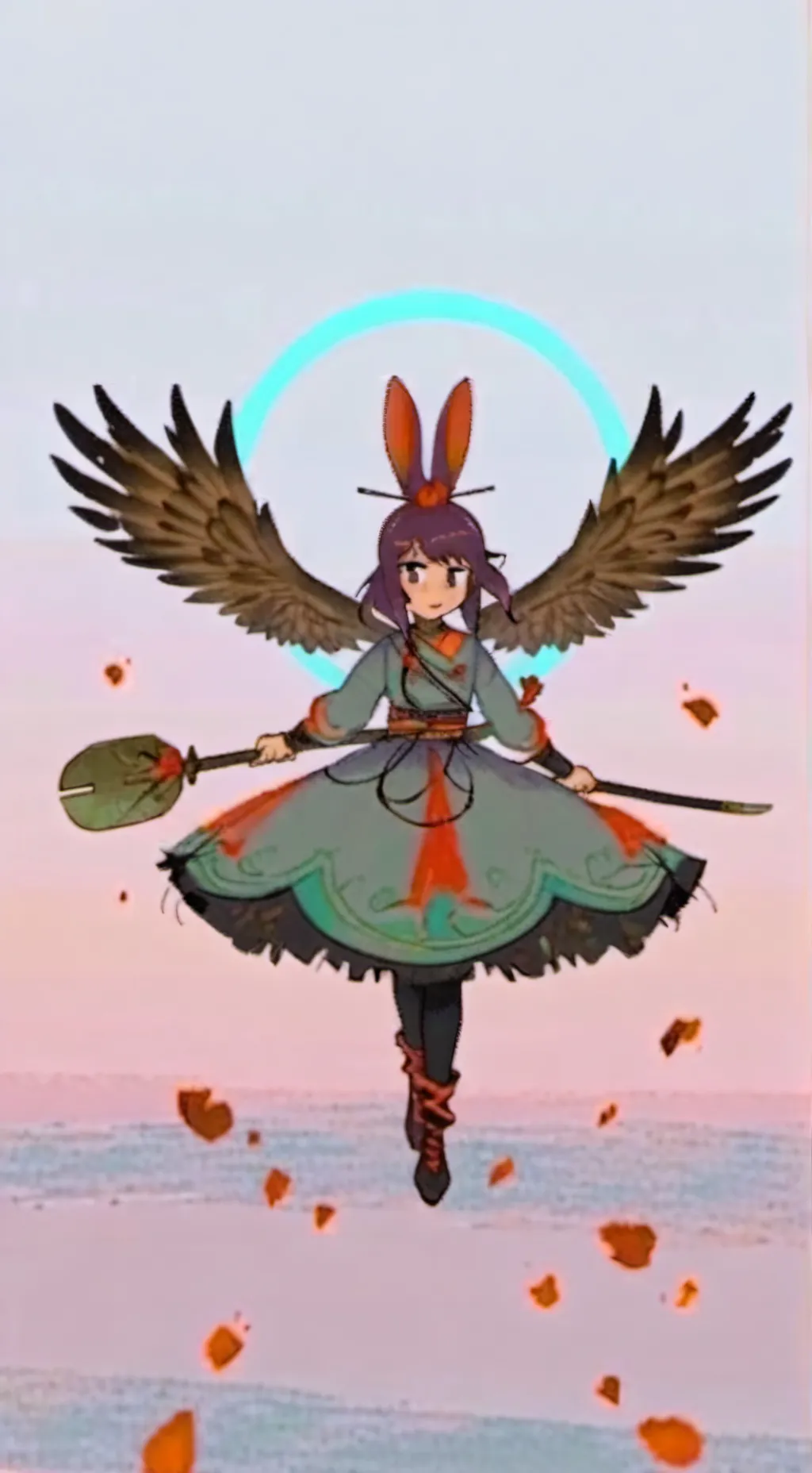 ai character: clover&chara background