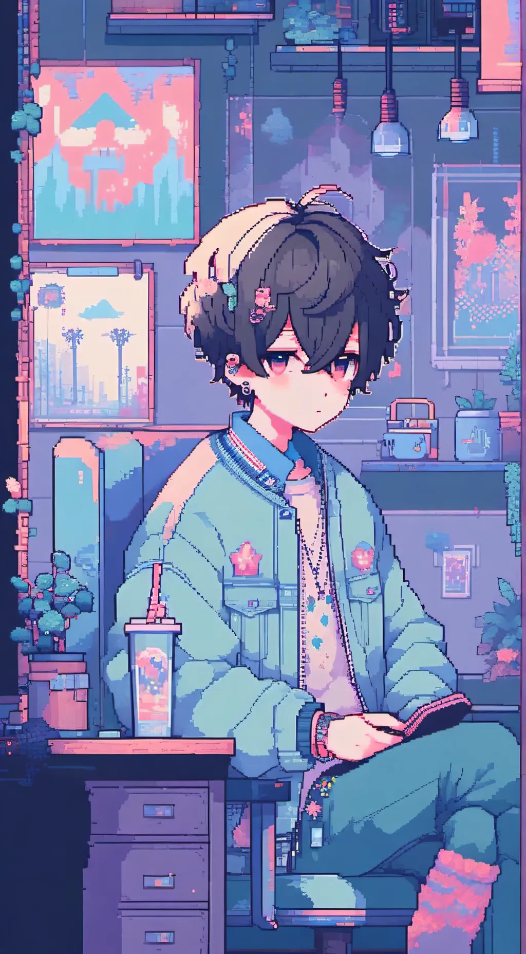 ai character: Straykids  background