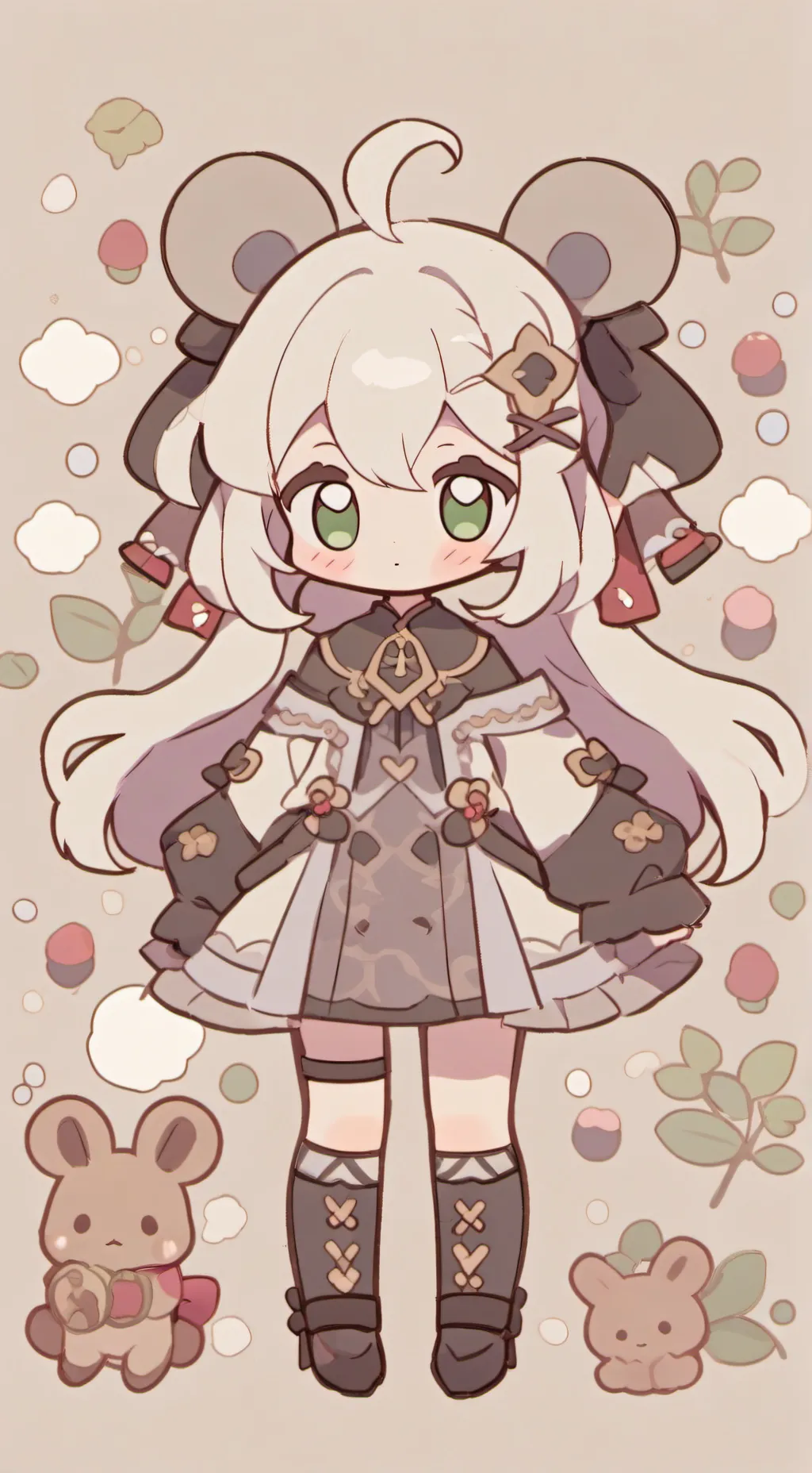 ai character: las cachitos background