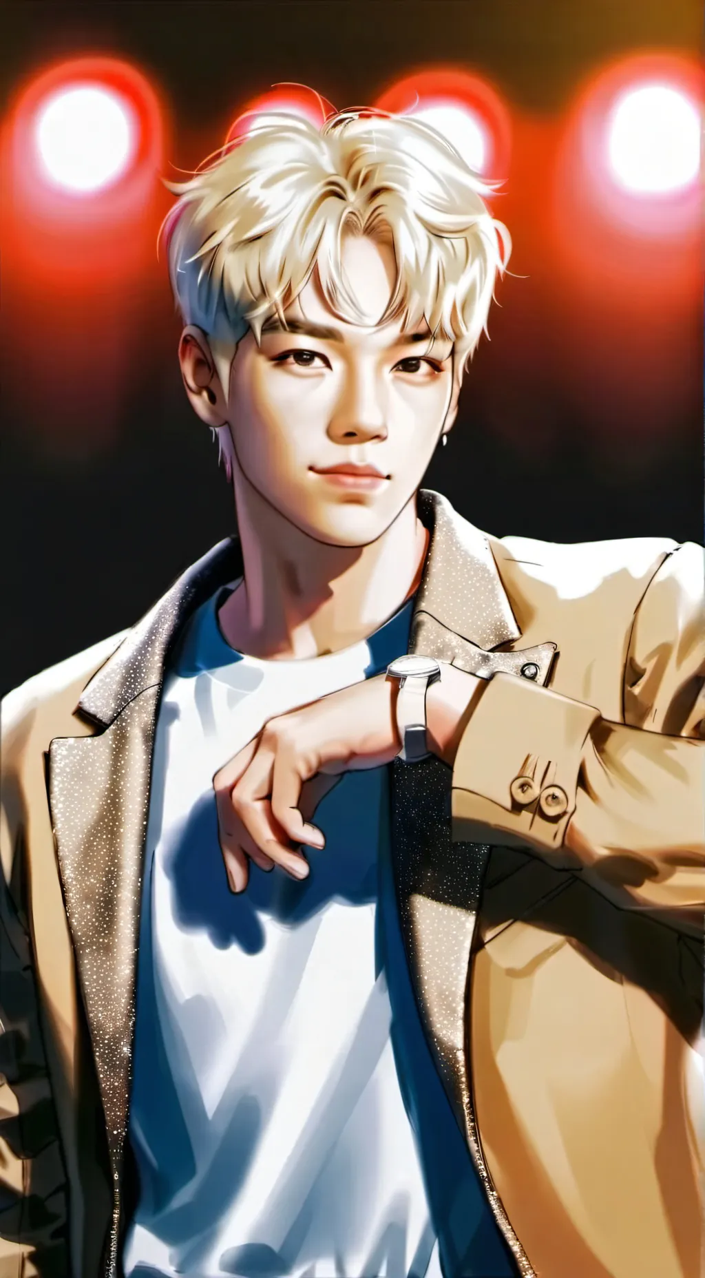 ai character: leo background