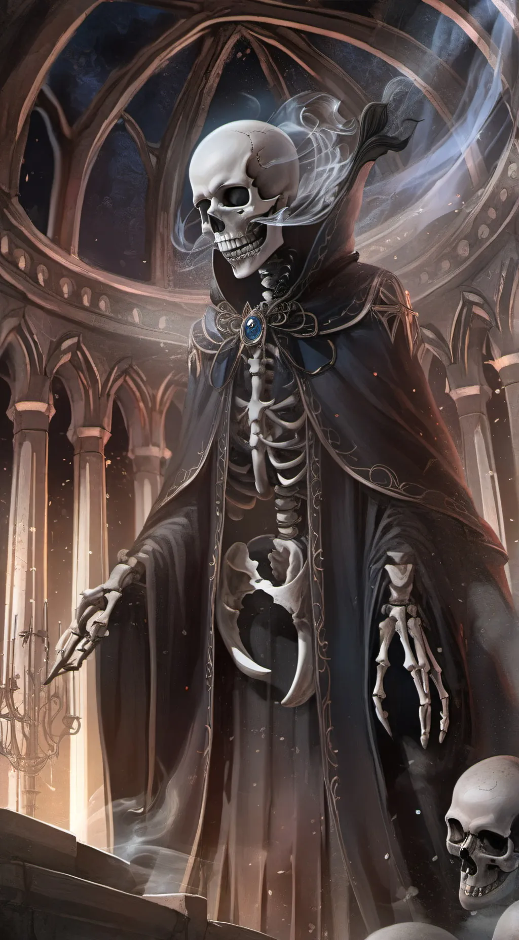 ai character: sans background