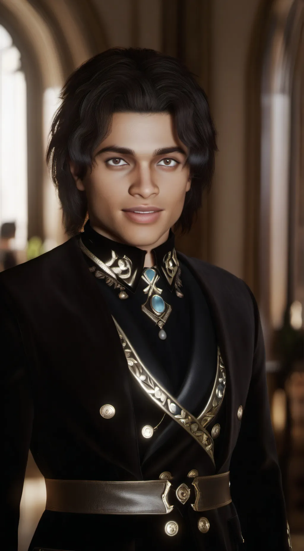 ai character: Michael Jackson background