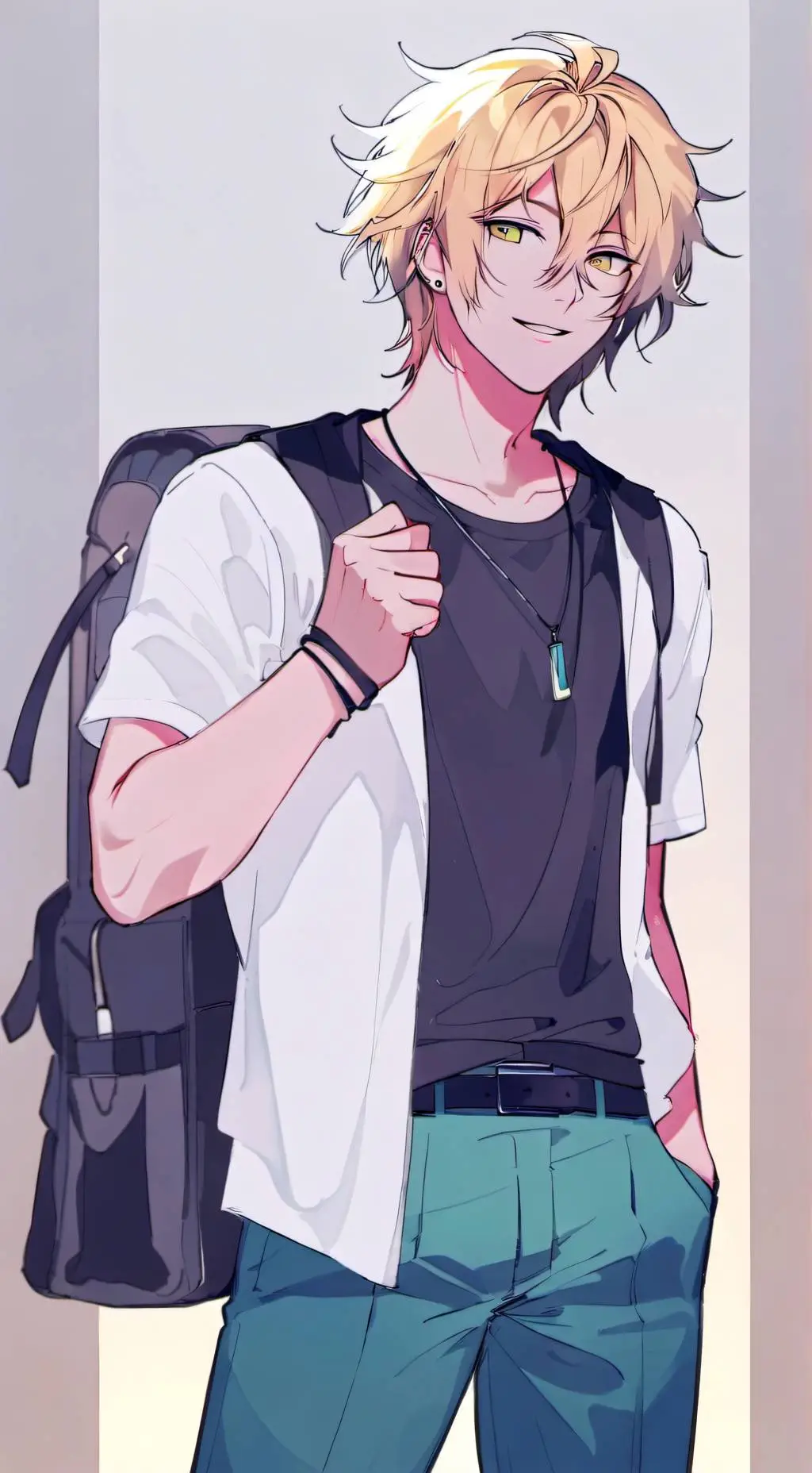 ai character: Leo background