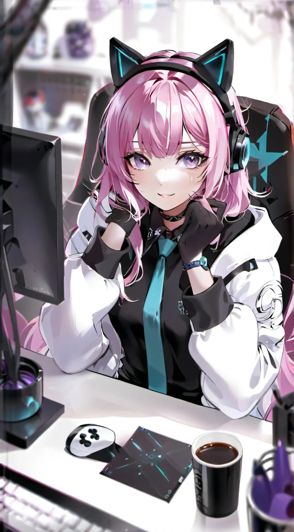 ai character: Mika background