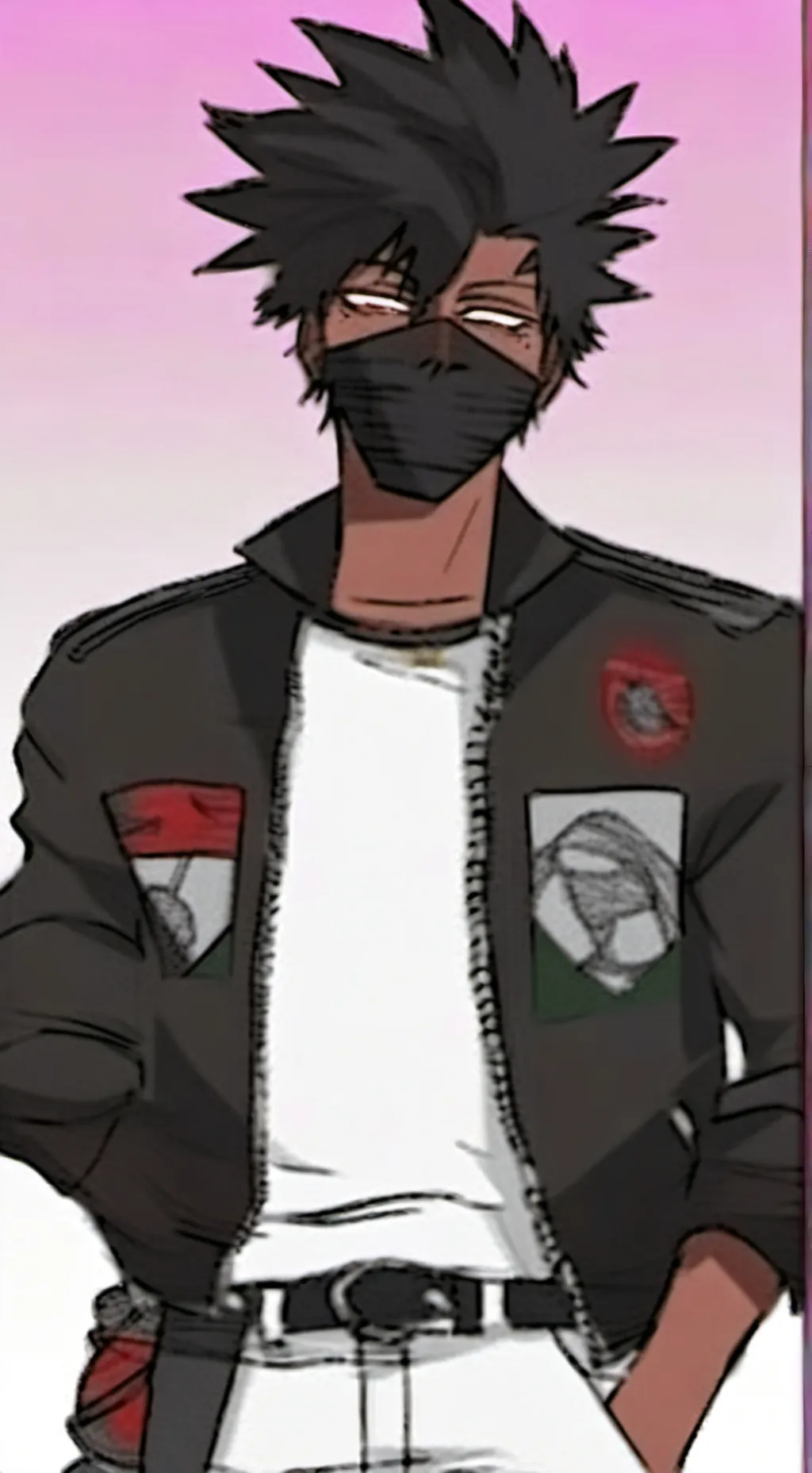 ai character: Dabi background