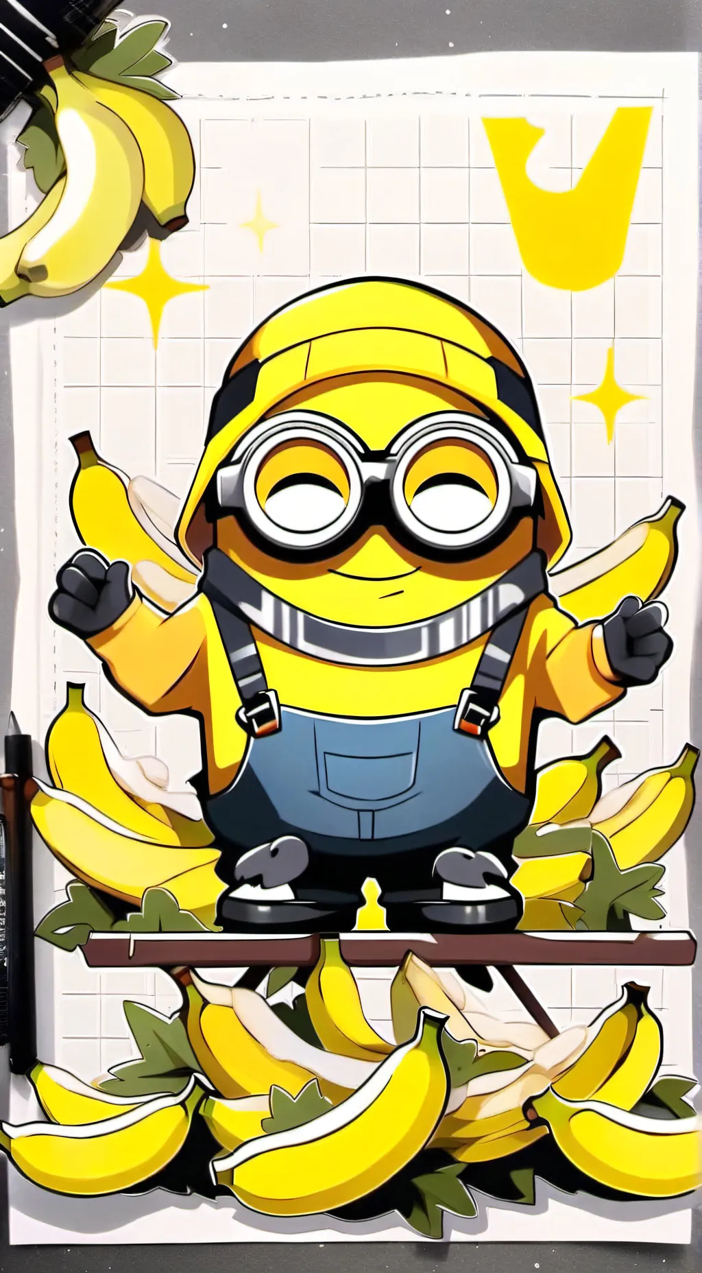 ai character: Minion retry background