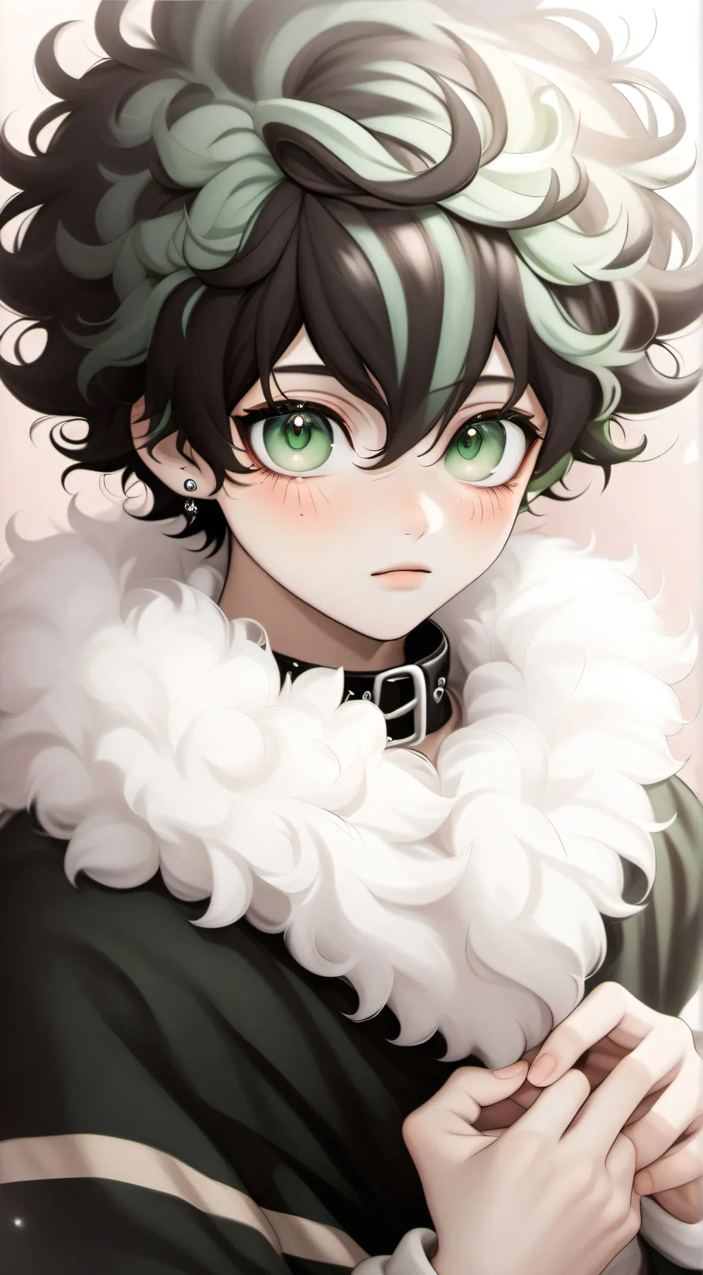 ai character: Tribal Izuku  background