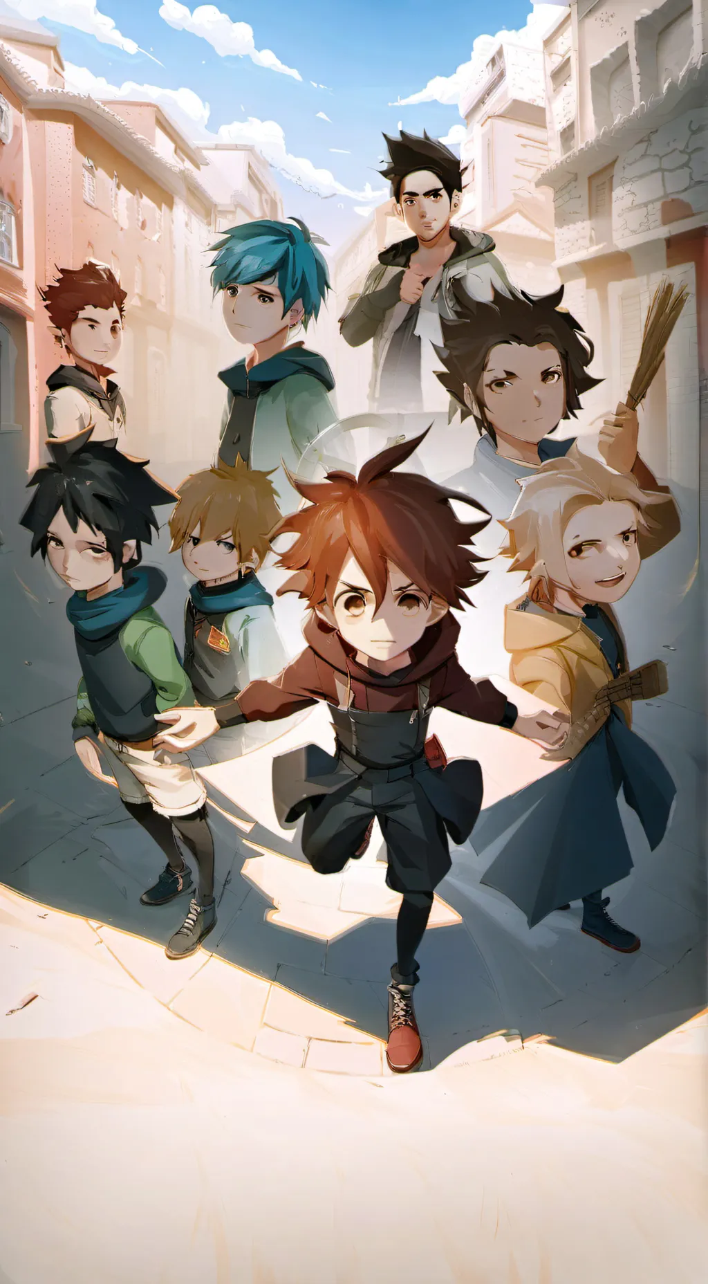 ai character: Nunca cambiará  background