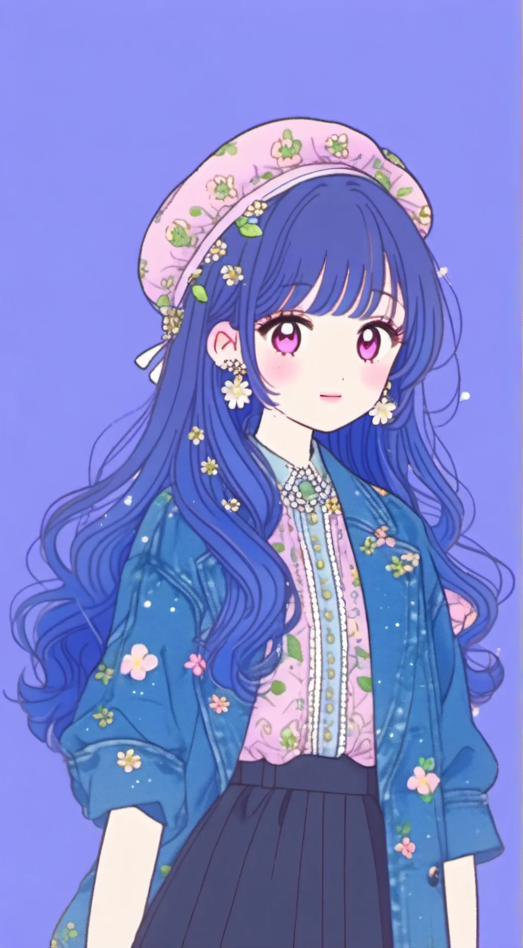 ai character: little cutie background