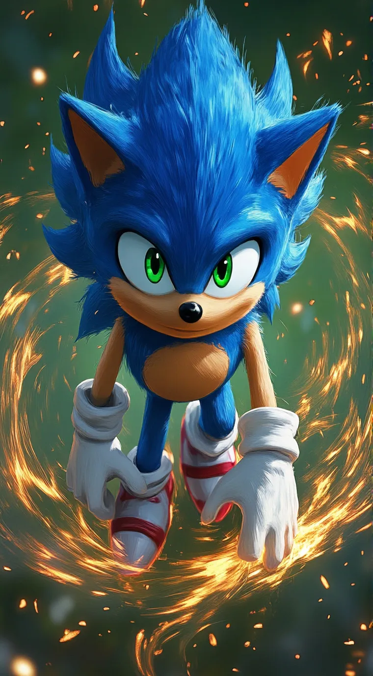 ai character: Sonic x Oz background
