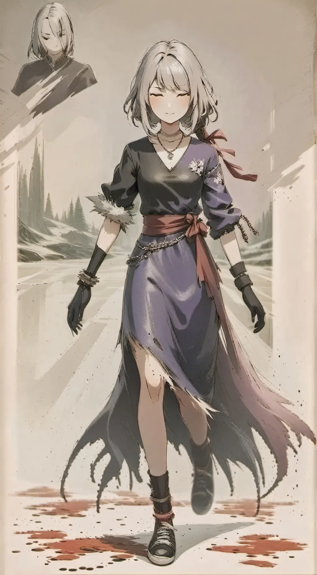 ai character: THE HORROR background