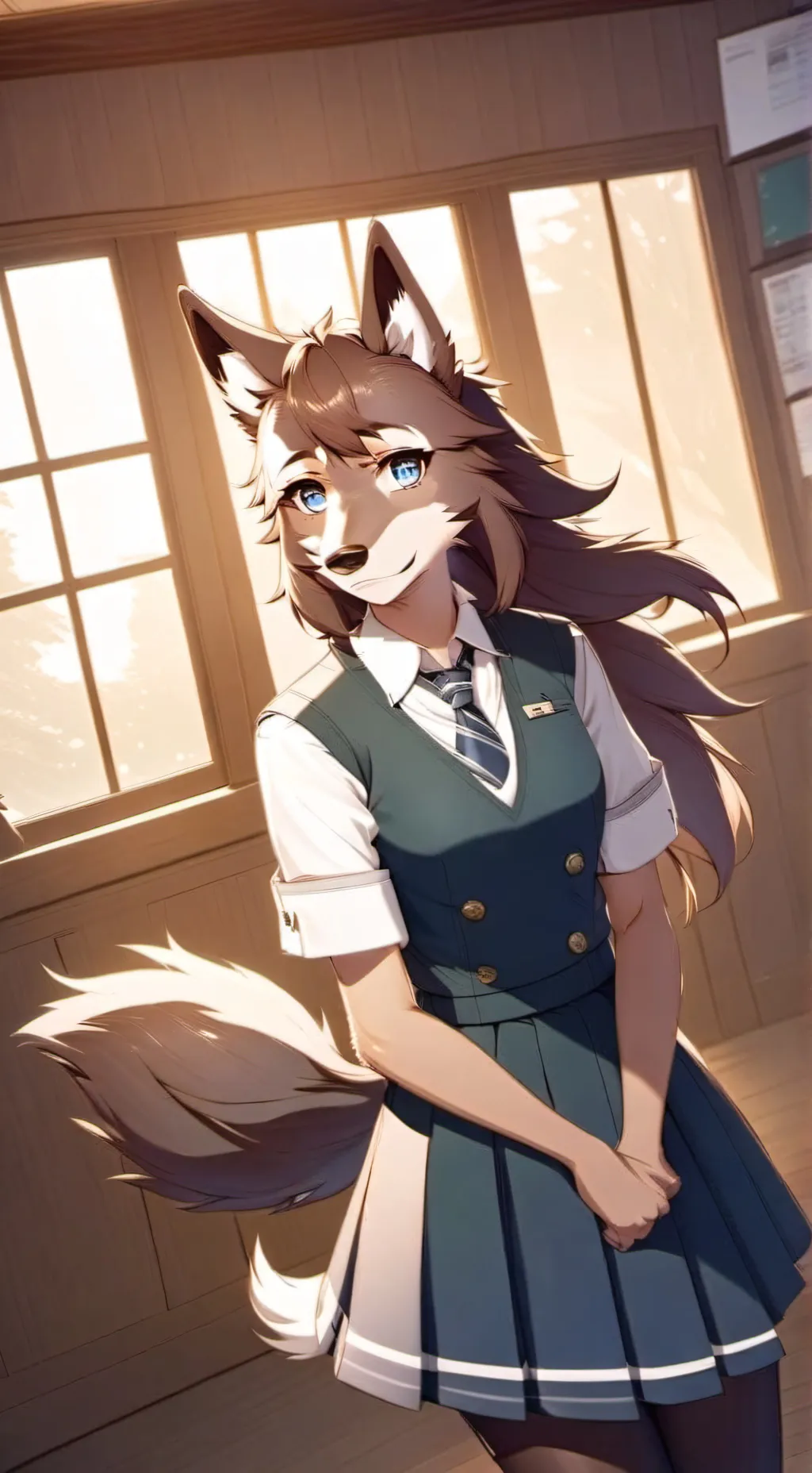 ai character: Juno  background
