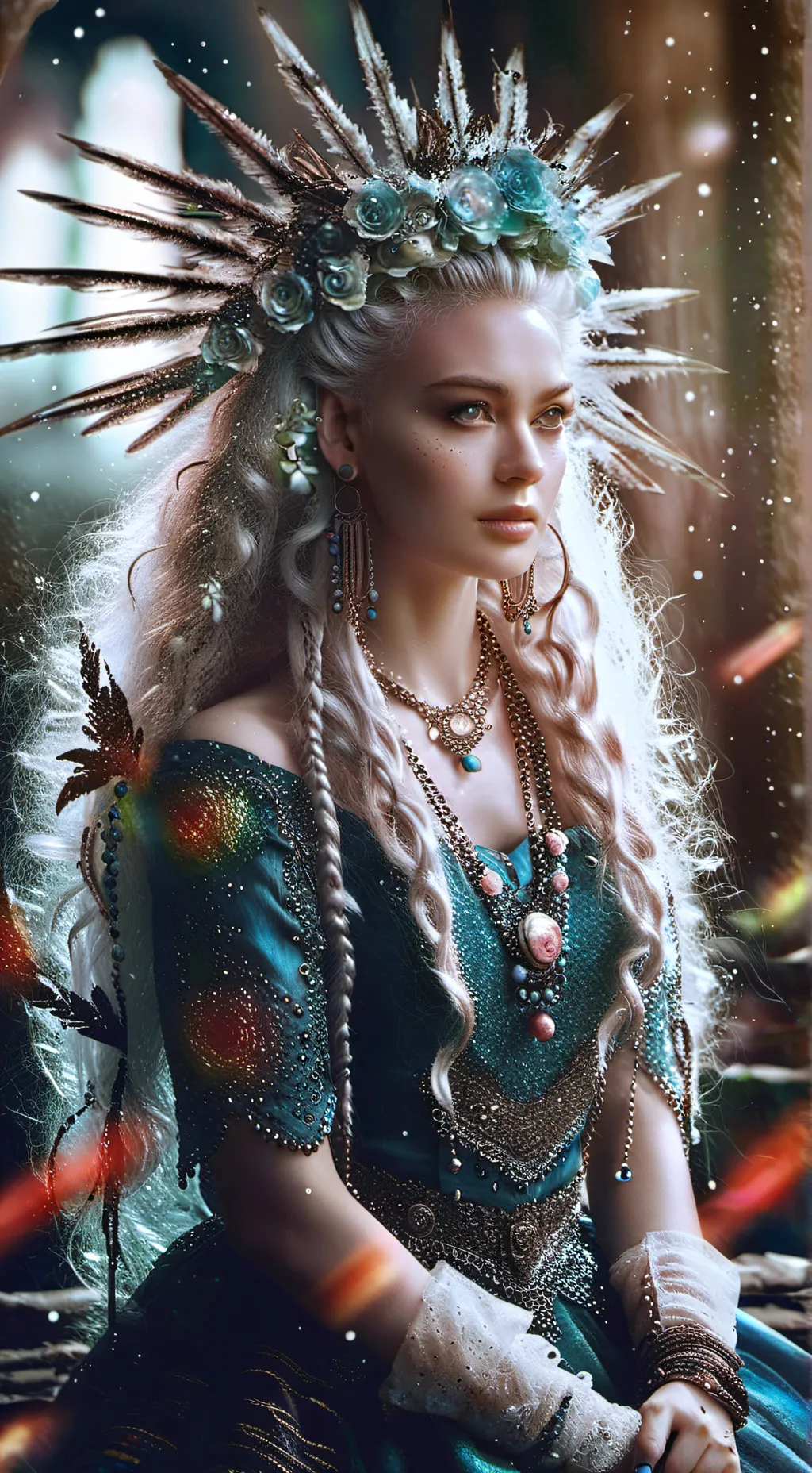 ai character: Life Rapunzel (P) background