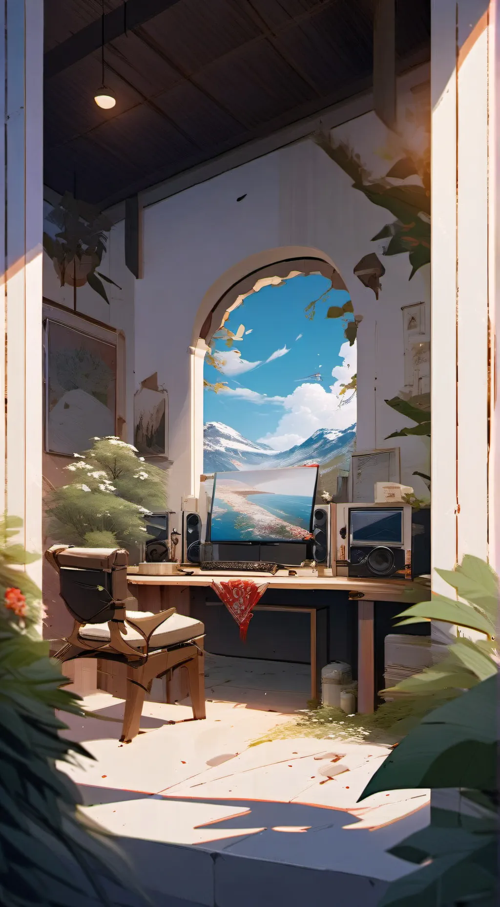 ai character: pilares  background