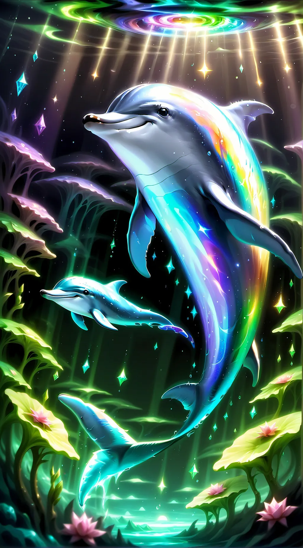 ai character: ChakraRain background