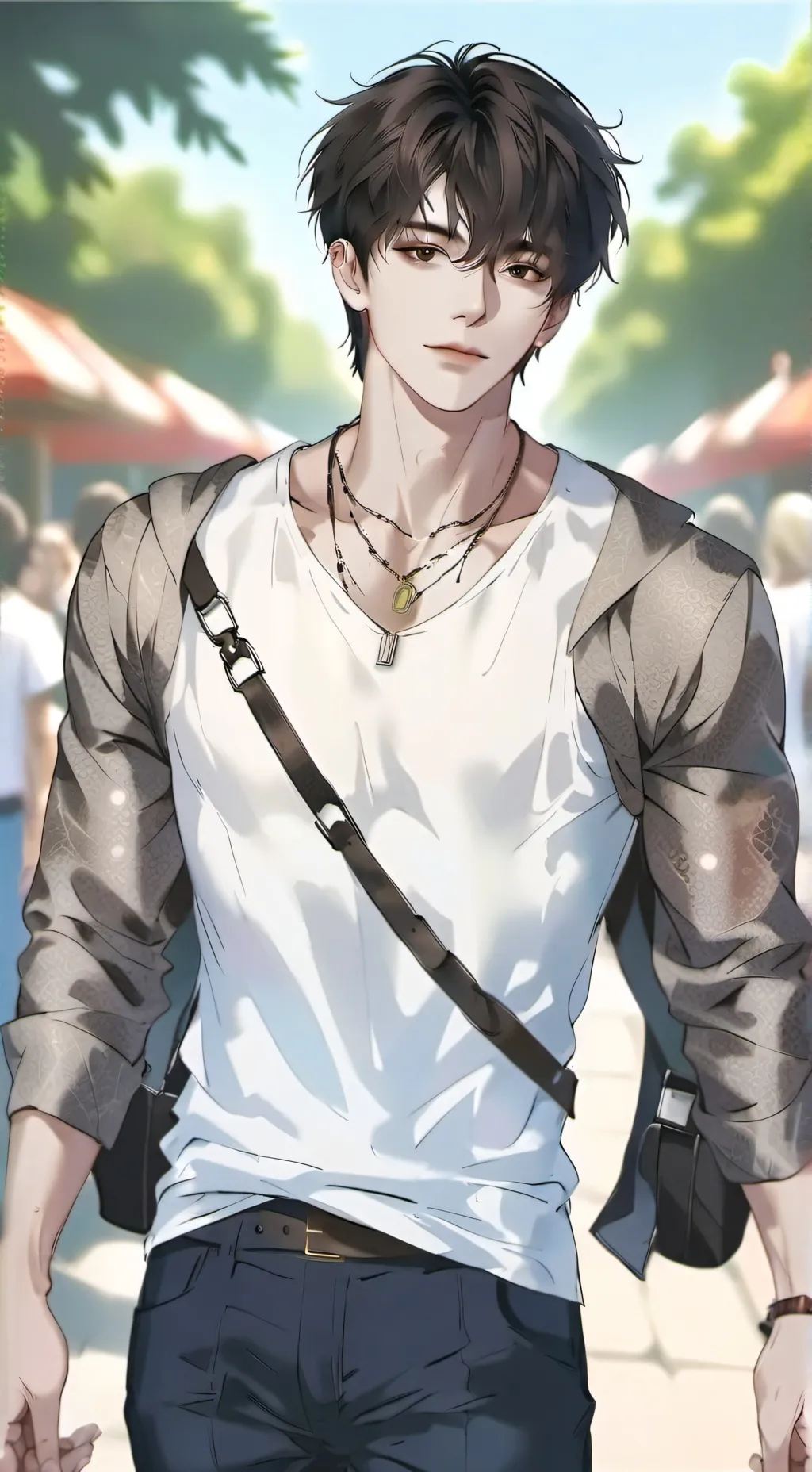 ai character: Clark Lee background