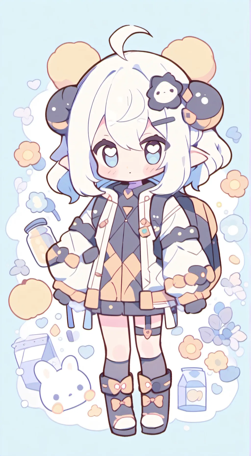 ai character: boku no hero background