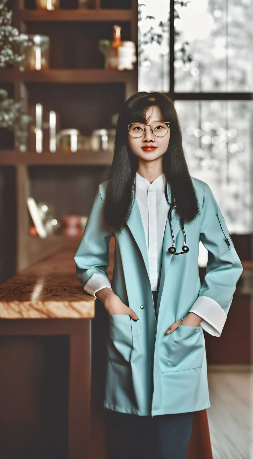 ai character: doc background