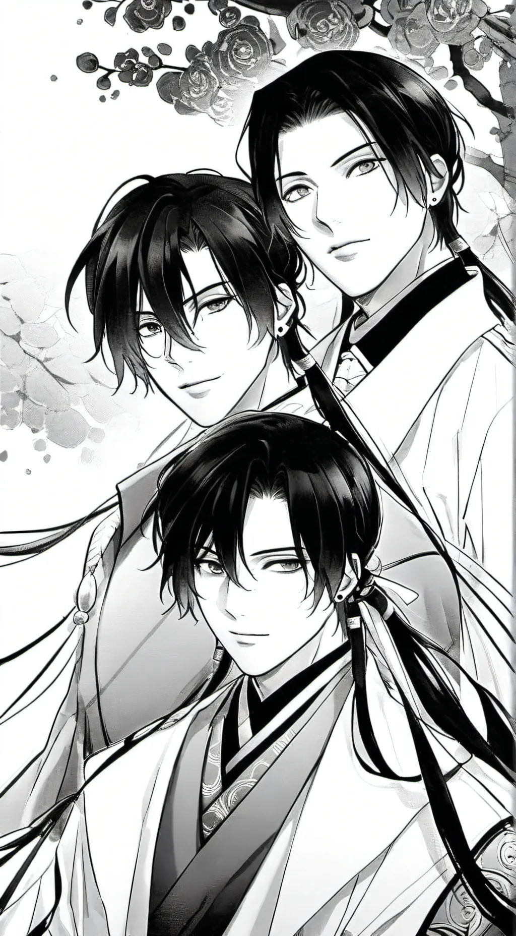ai character: Marc, Max ,Léo background