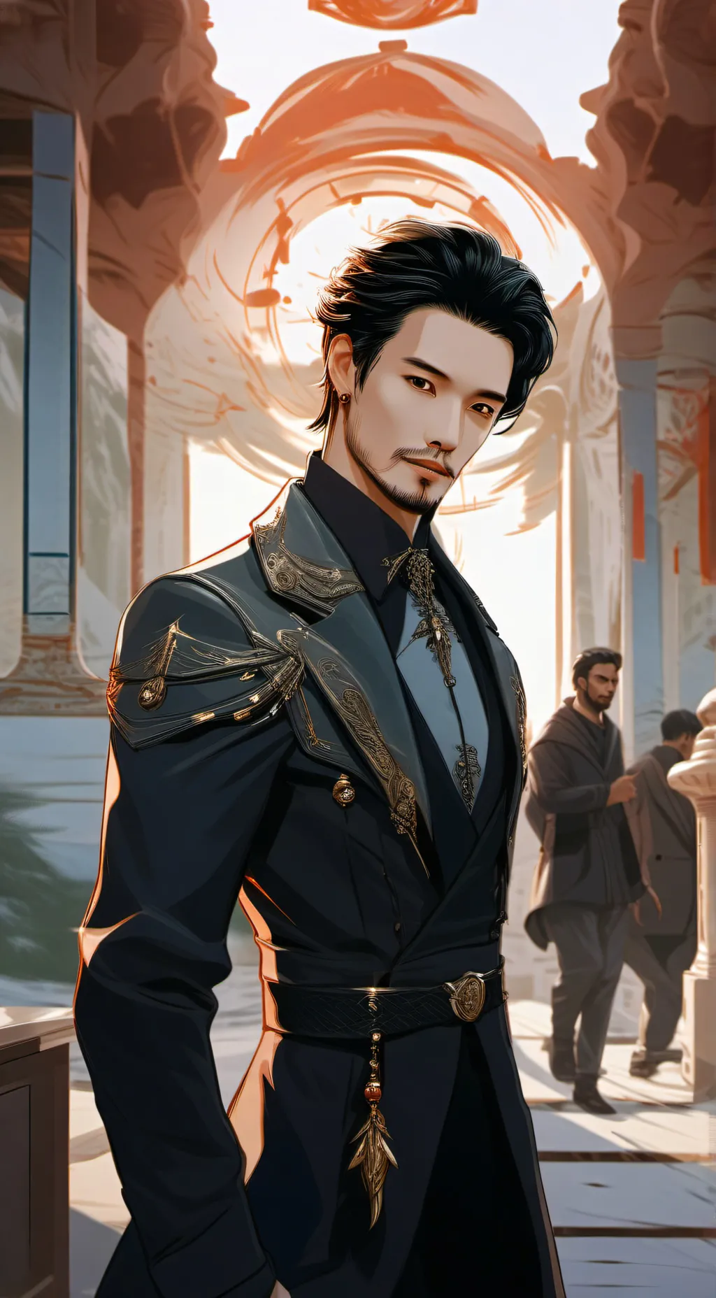 ai character: Mafia Husband background