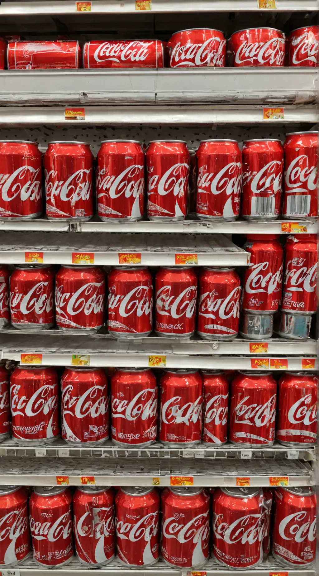 ai character: Cocacola  background