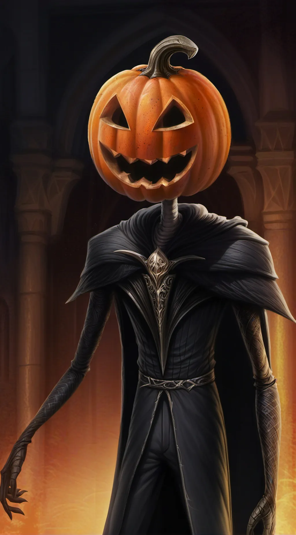 ai character: Don’t let him in background