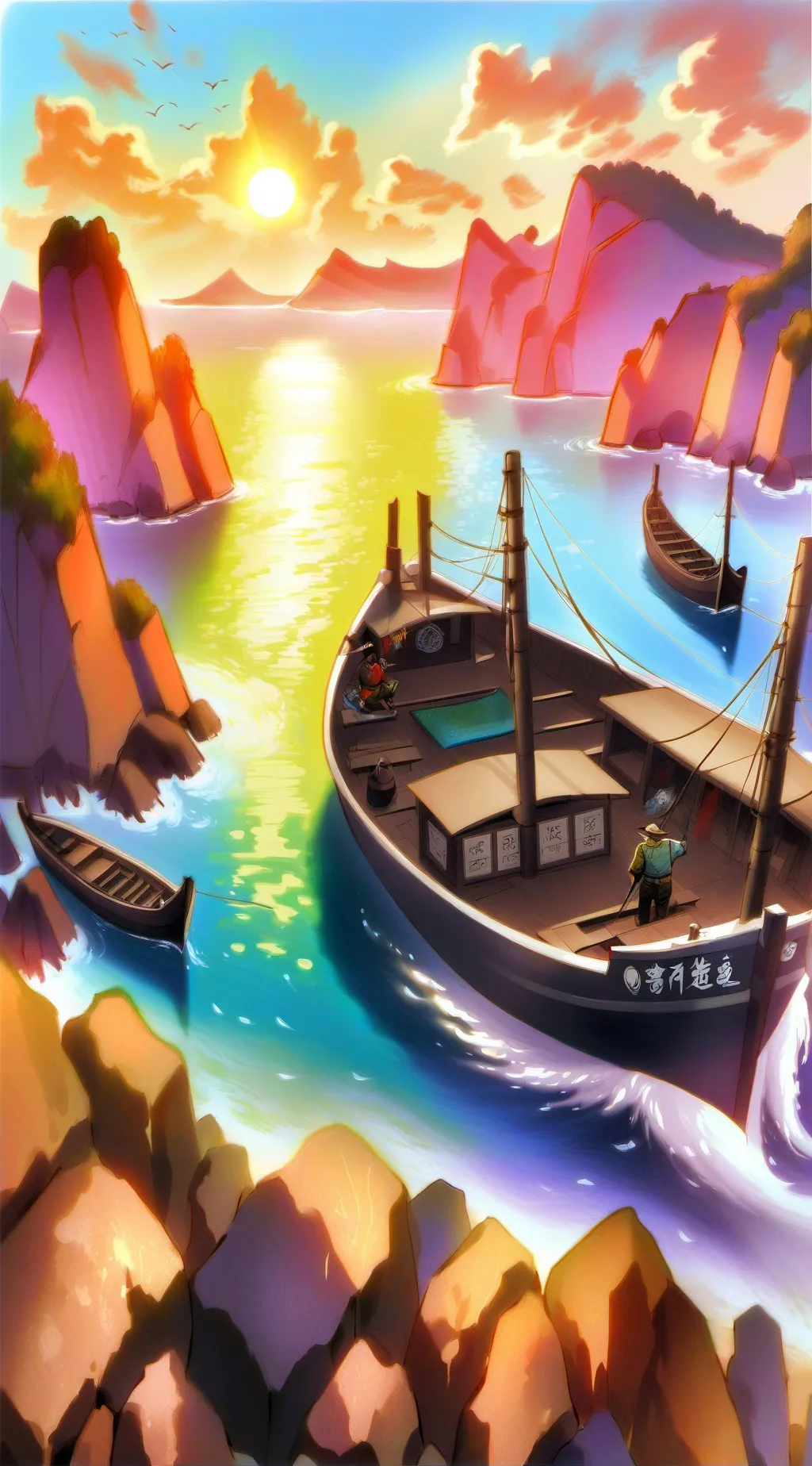 ai character: sailors adventure  background