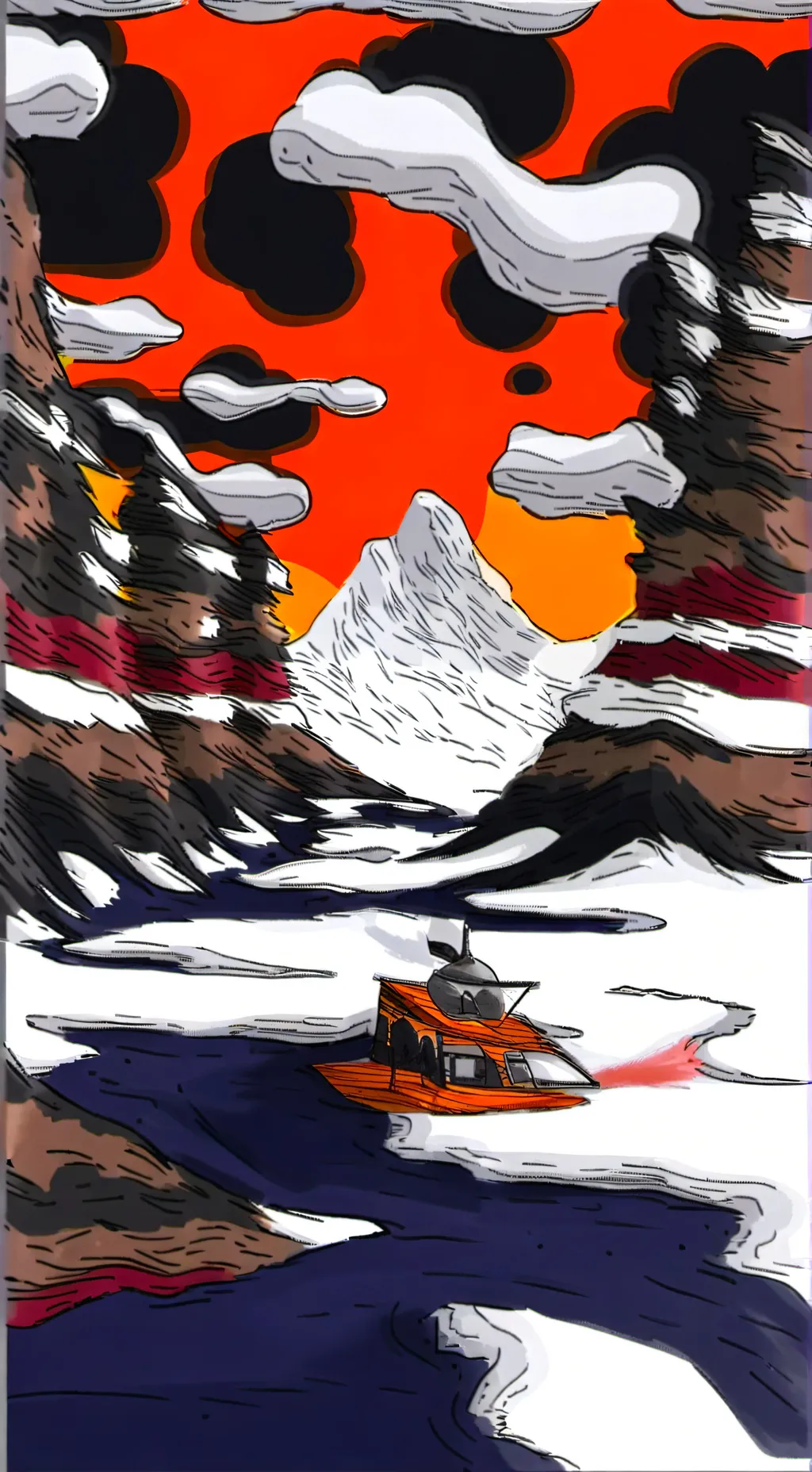 ai character: erasermic house  background