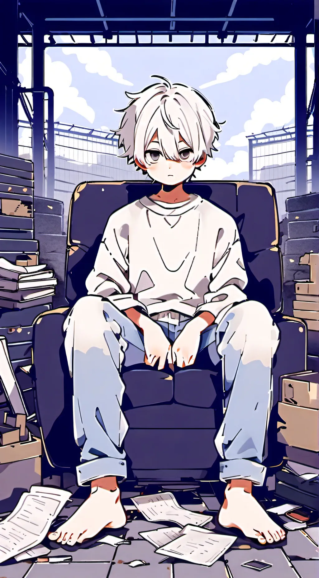 ai character: Near (L 2) background