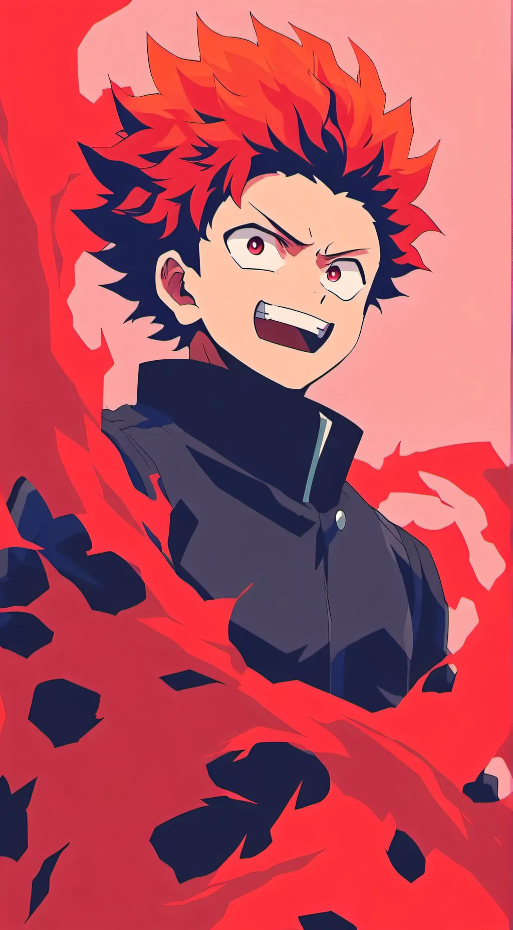 ai character: Eijiro spider background