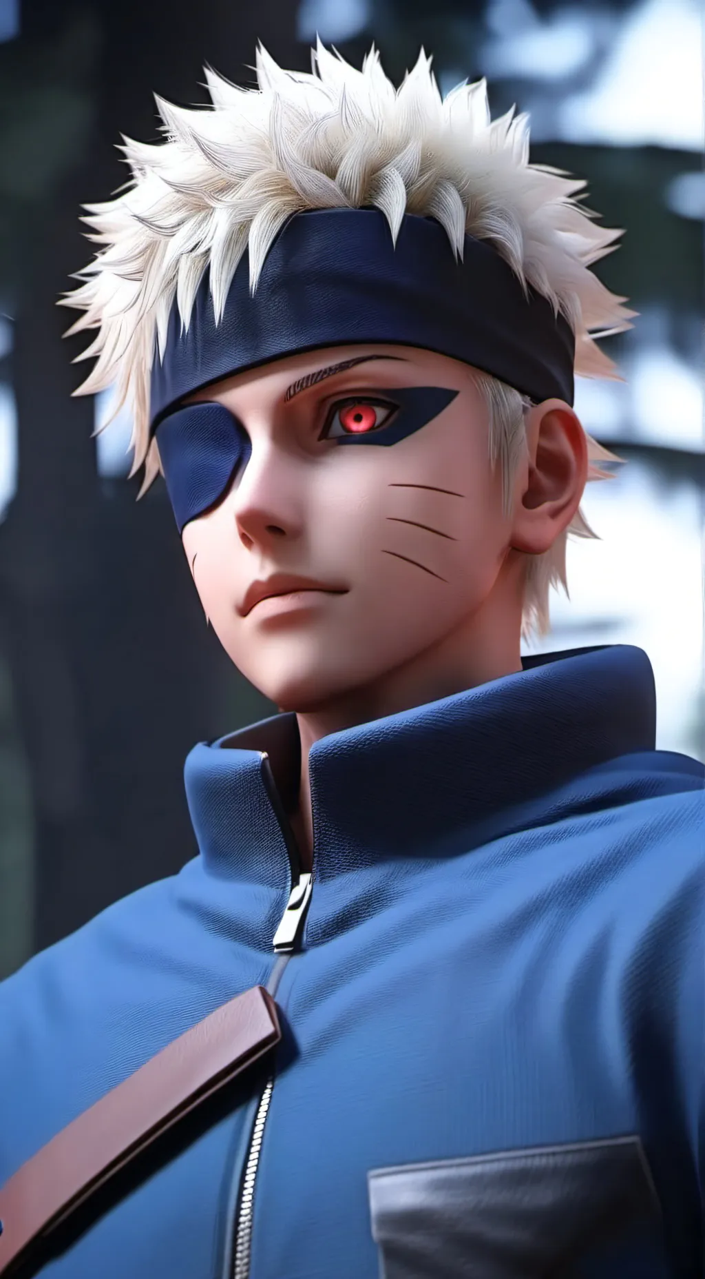 ai character: Evil Naruto  background
