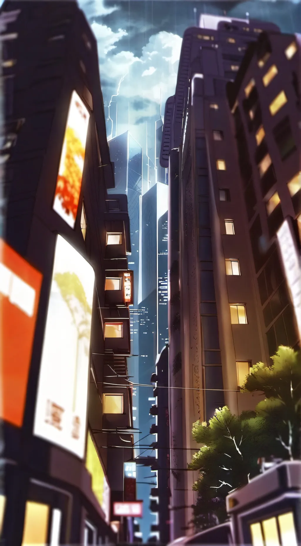 ai character: Blade runner background