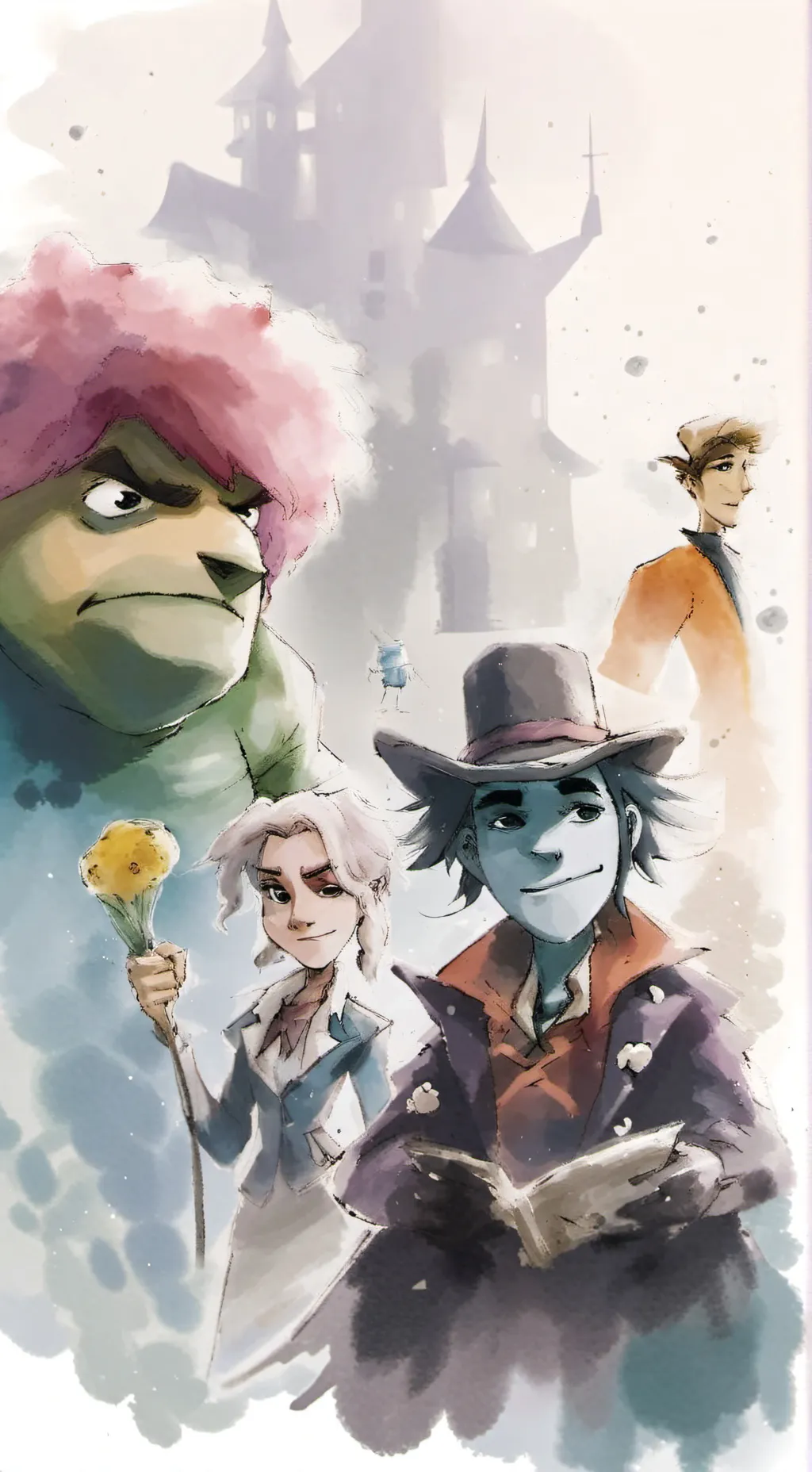 ai character: Dandy's World background