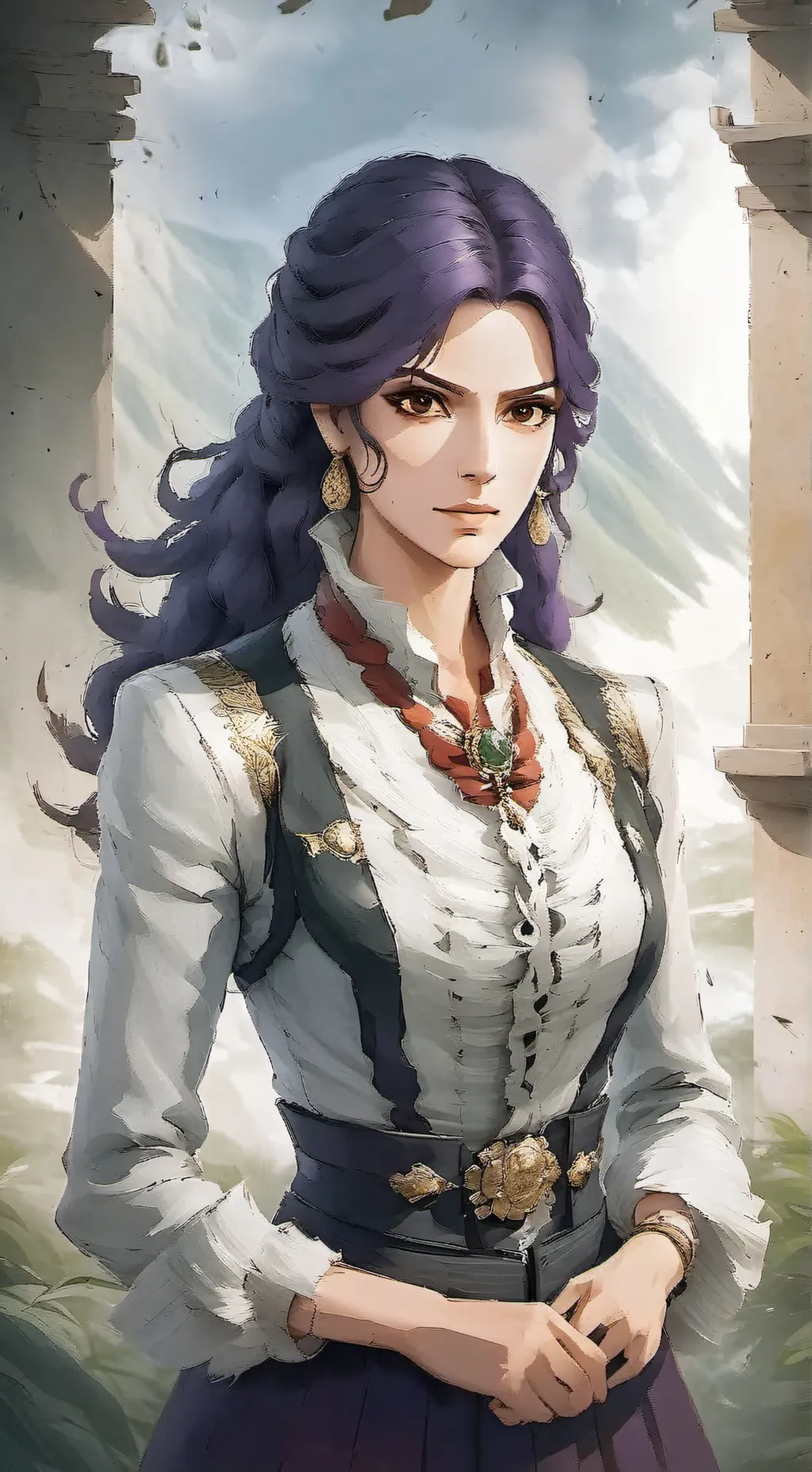 ai character: Victoria Tinila background