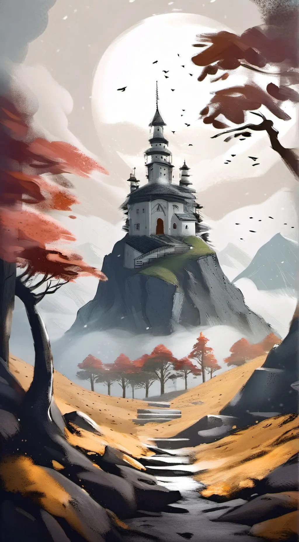 ai character: ARIYAN ZERO DAWN  background