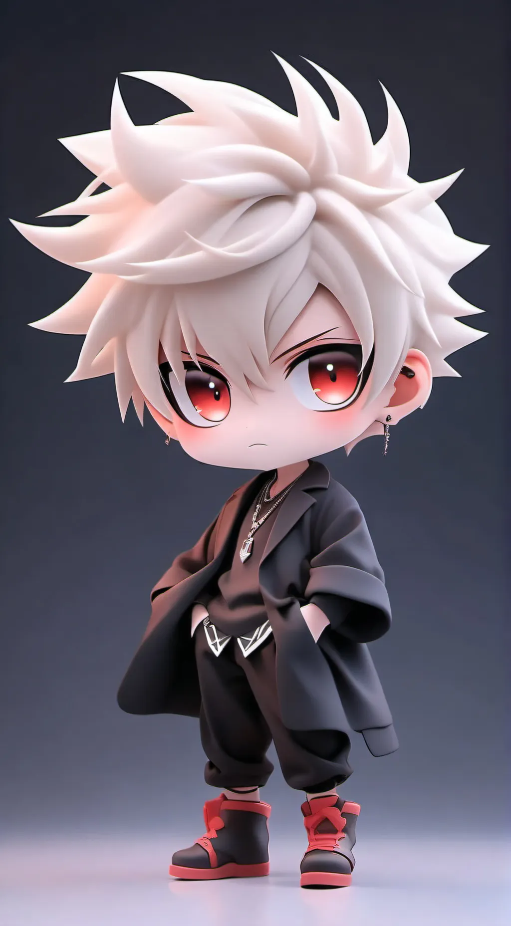 ai character: bakugo depressed 😔 background