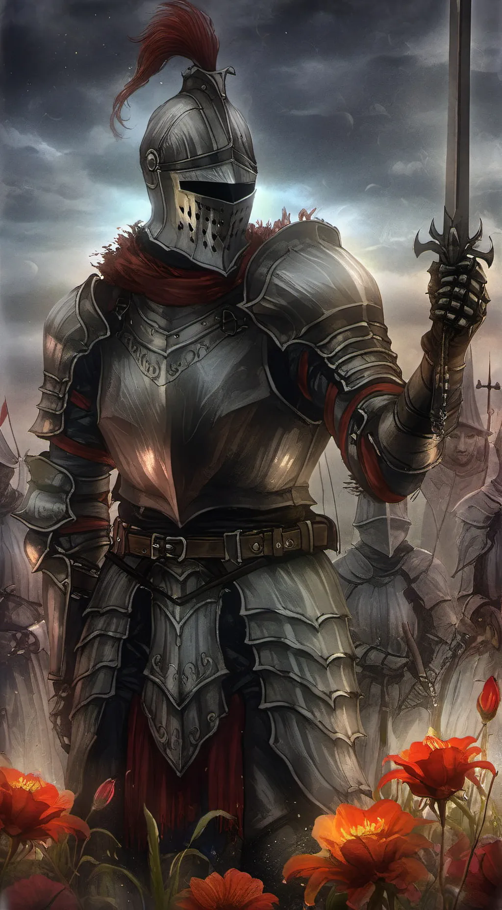 ai character: Grim ( sok) background