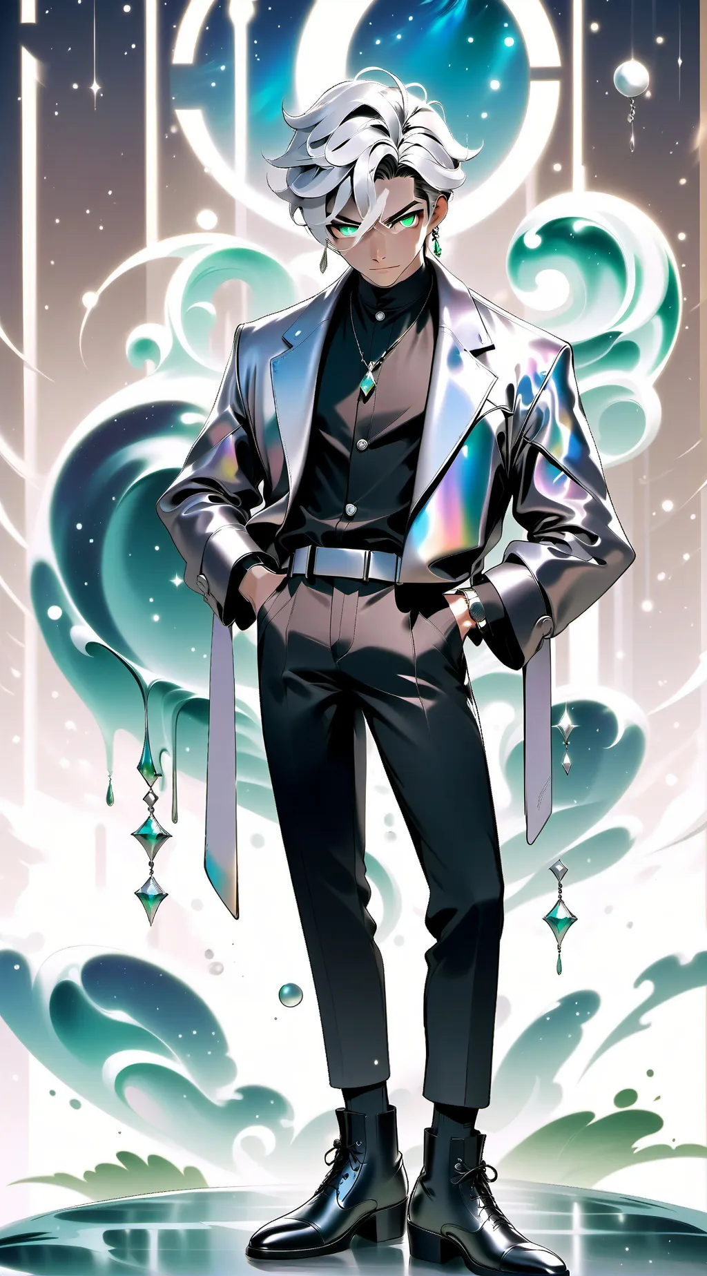 ai character: you X mha background
