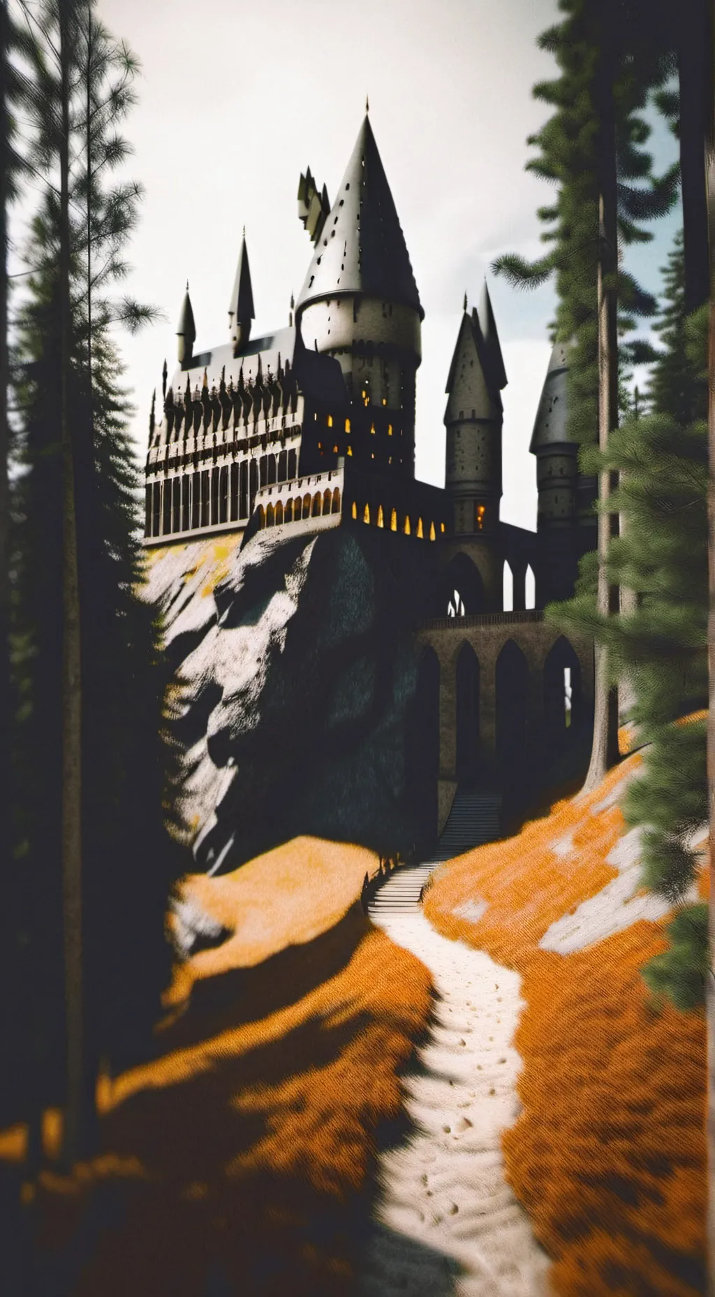 ai character: Hogwart x twilight background