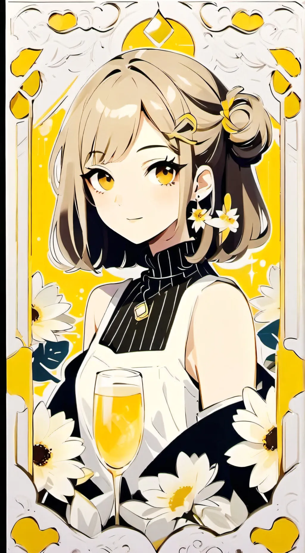 ai character: Lauren  background