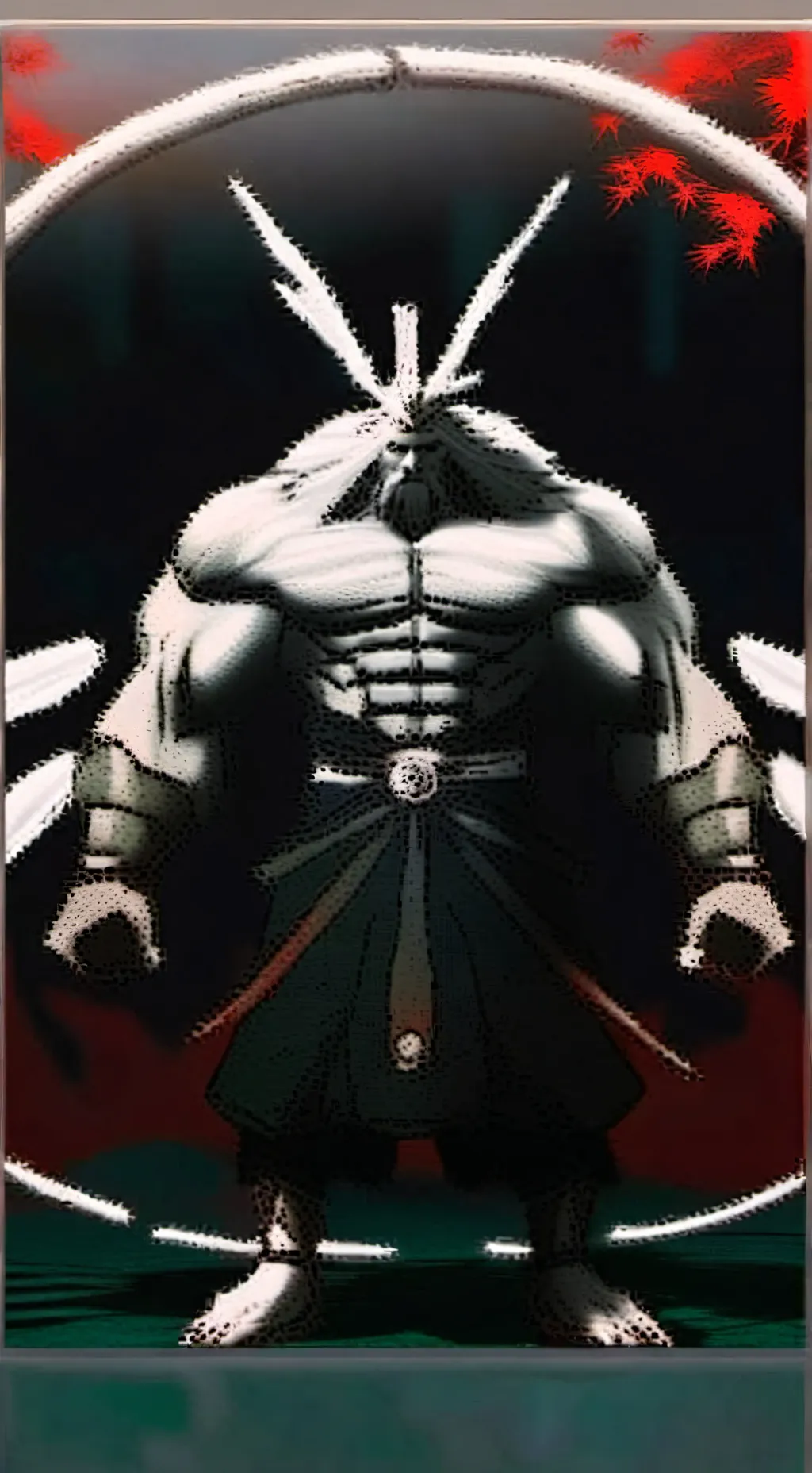 ai character: Mahoraga background