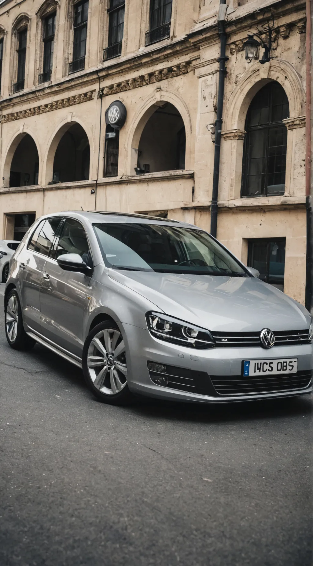 ai character: Volkswagen  background